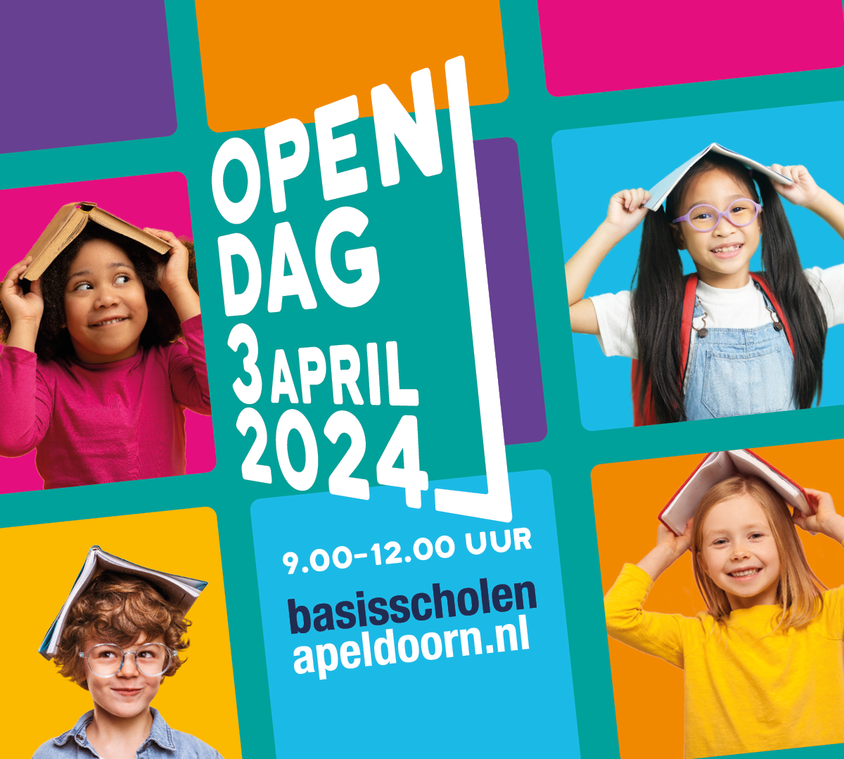 Open dag basisscholen Apeldoorn op woensdag 3 april